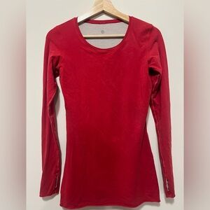 Red/Gray Reversible lululemon shirt